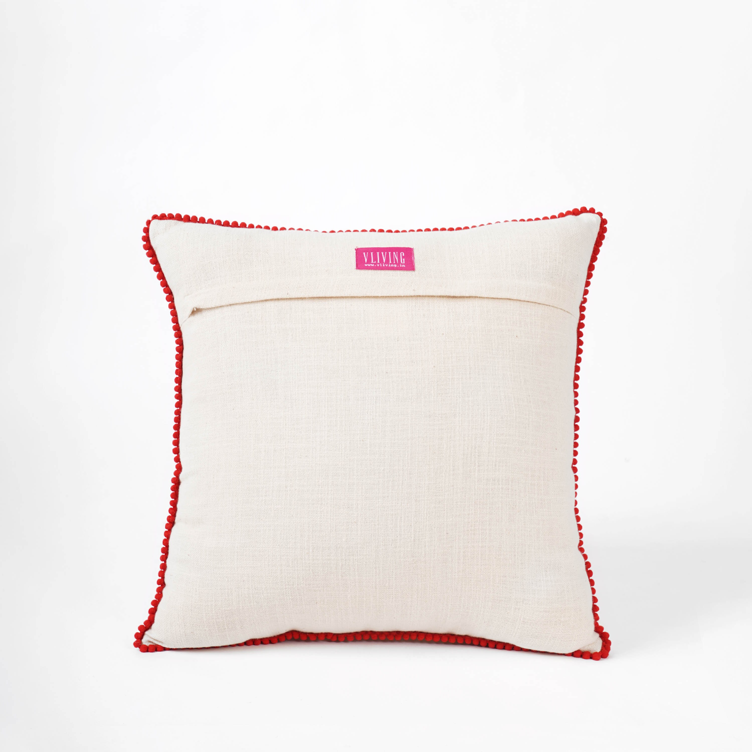 Home & Living sizes available Matyo Embroidered Square cotton Pillow