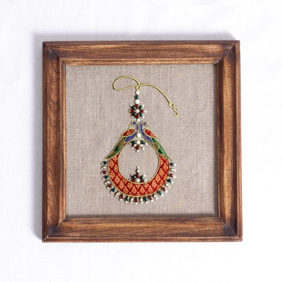 Indian hand embroidered wall hangings hotsell