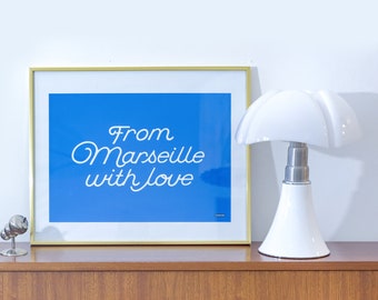 Plakat 'Z Marsylii z miłością' Plakat