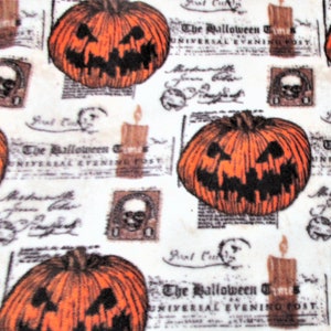 Jack O&#39;Lantern Halloween Fleece Throw Blanket FREE SHIPPING