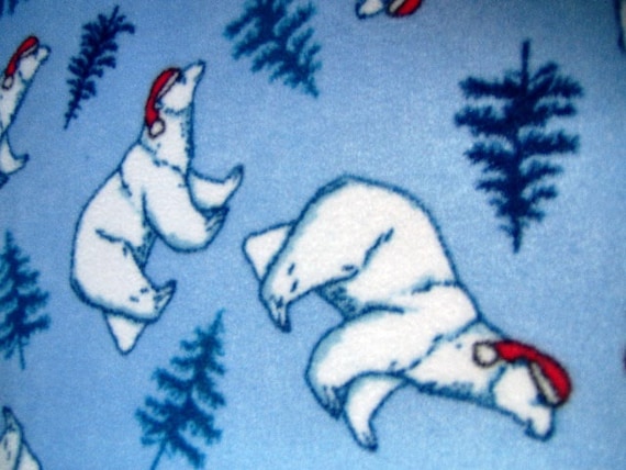 christmas polar fleece