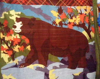 SALE Brown Bear Fleece Throw FREE SHIPPING