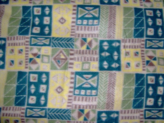 CLEARANCE Tribal Geometric Earthtones Fleece Throw FREE SHIPPING