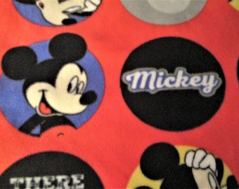 SALE Mickey Mouse Fleece Throw Blanket