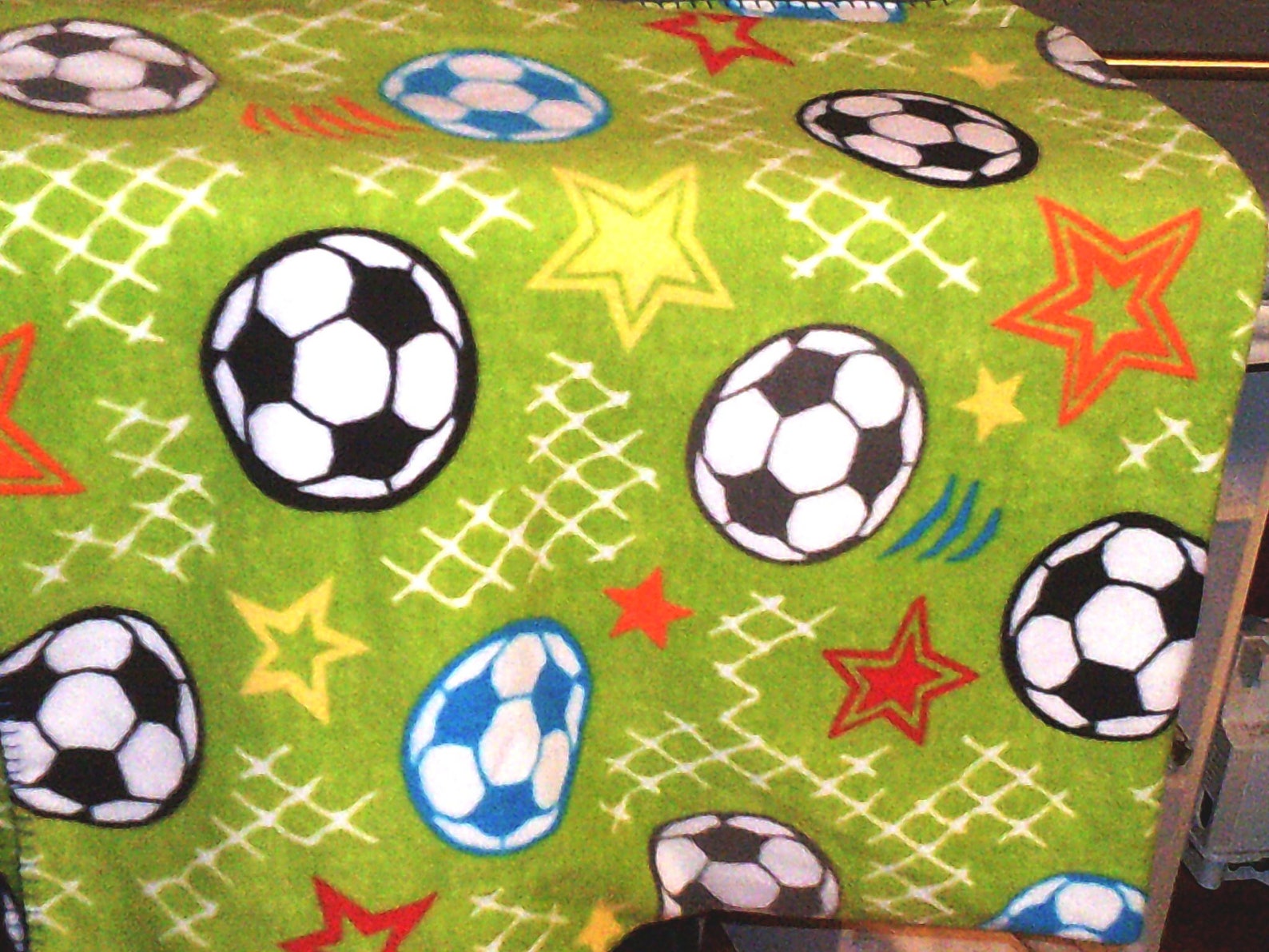 SALE Soccer Fleece Throw World Cup FREE SHIPPING Etsy
