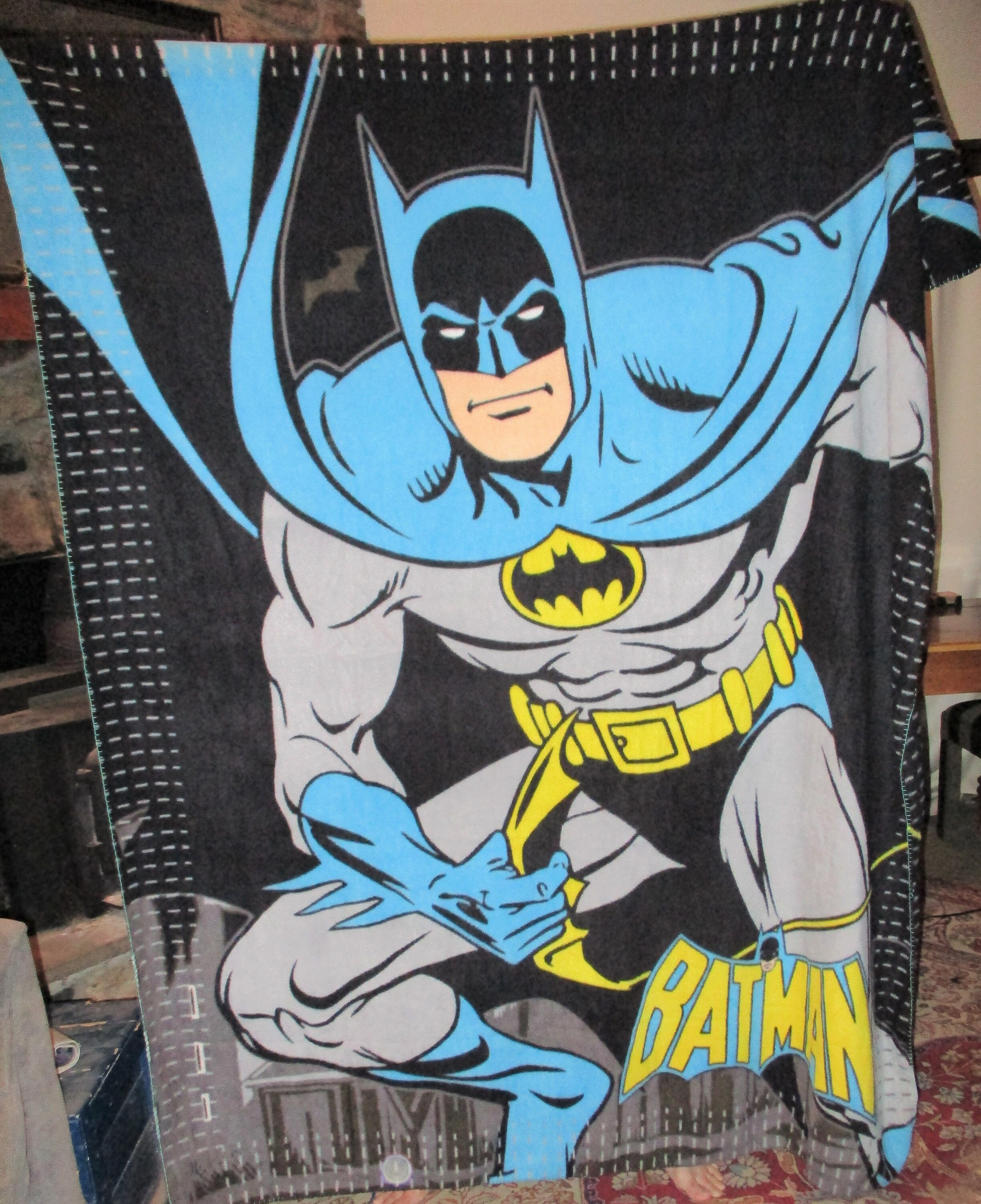 Batman Fleece Blanket FREE SHIPPING Etsy