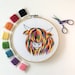 Embroidery Kit - Highland Cow Embroidery Kit 