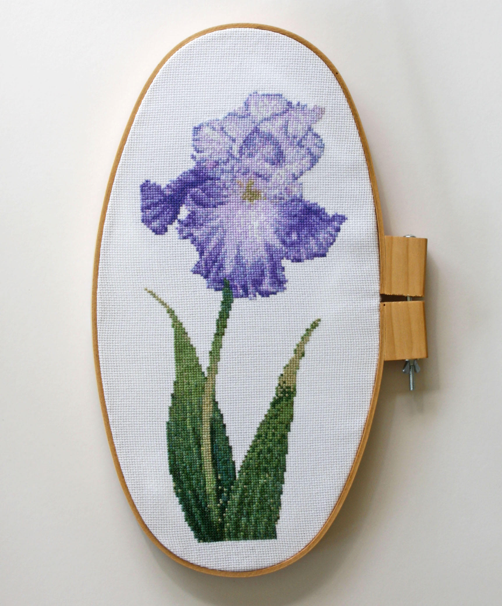 Iris Cross Stitch Pattern PDF ** Instant Download **, Flower Cross ...
