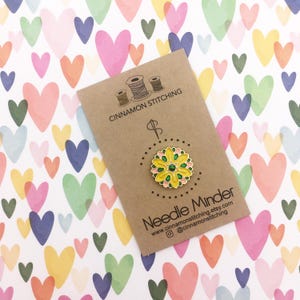 Floral Needle Minder - Magnetyczne uchwyty na igły