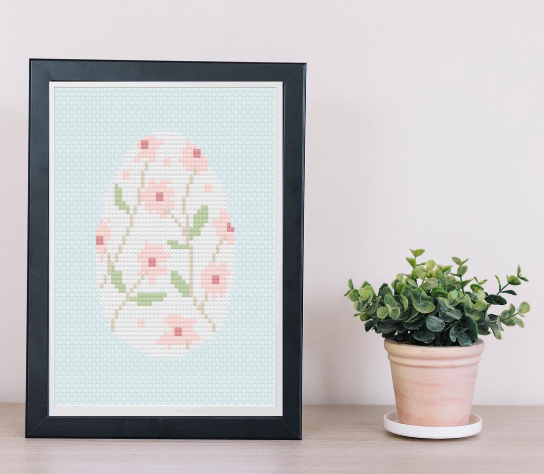Easter Cross Stitch Pattern PDF ** Instant Download ** Modern Easter ...