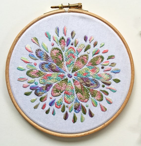 Patrón de bordado a mano Tela preimpresa para bordar - Etsy México Patrón de bordado a mano Tela preimpresa para bordar - Etsy México
