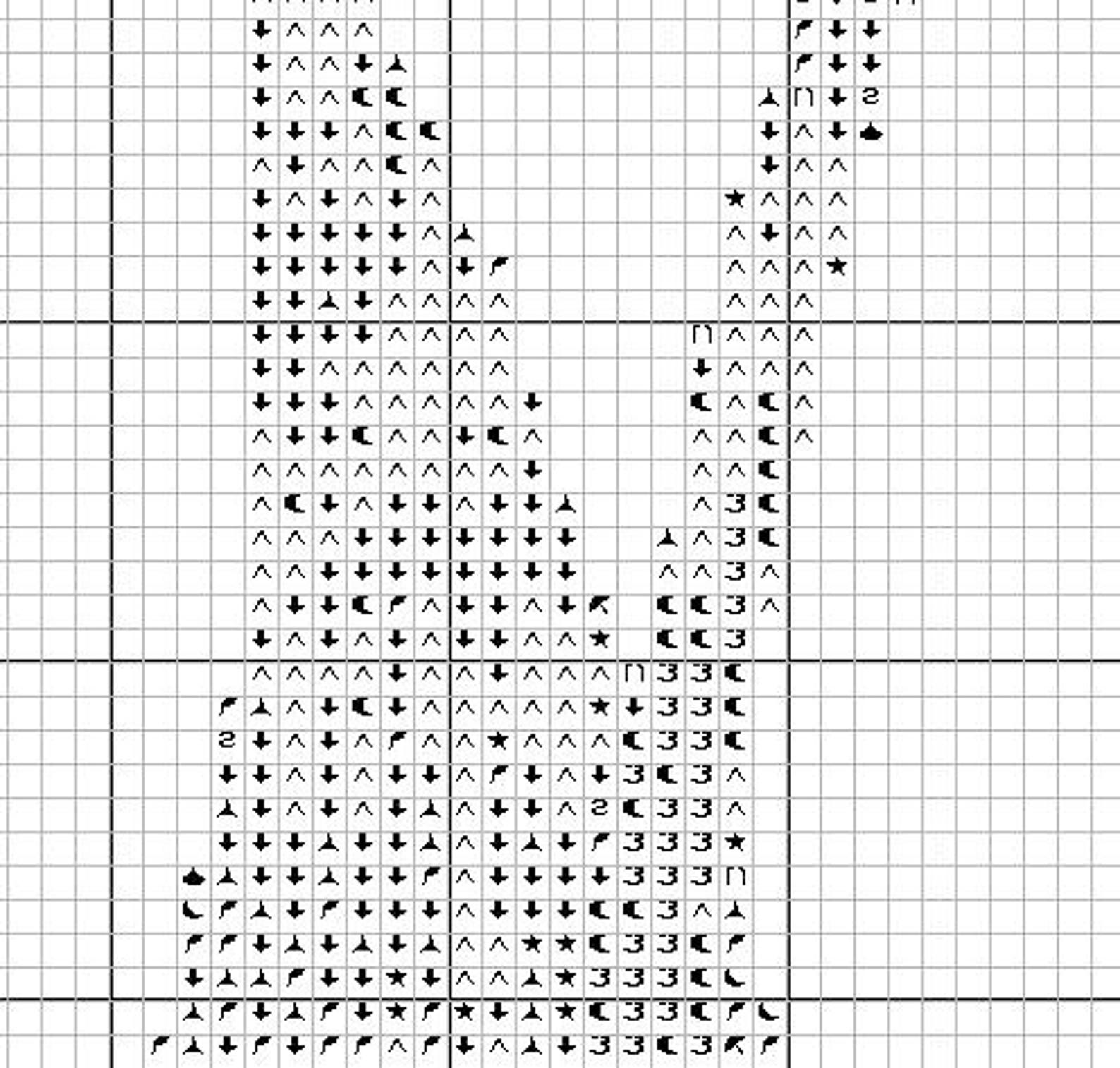 Iris Cross Stitch Pattern PDF ** Instant Download **, Flower Cross ...