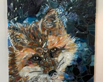 Red Fox Mosaic
