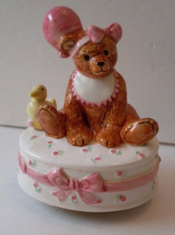 teddy bear music box