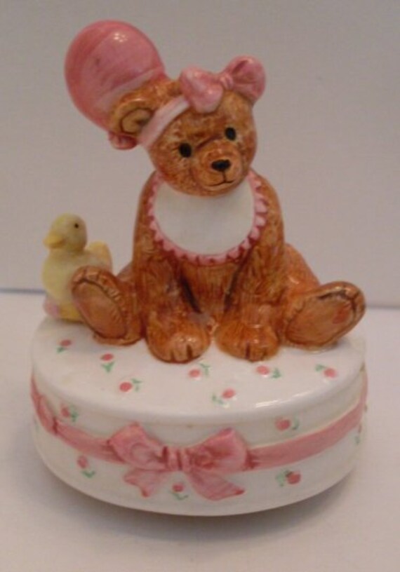 teddy bear music box