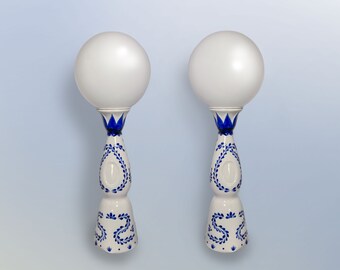 Tequila White Orb Pair