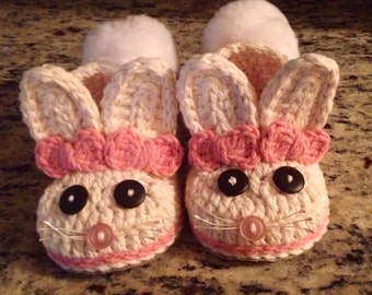 Bunny Slippers for Girls