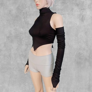 Bamboo Elven Sleeves - Handcrafted in Denver, CO - Arm Warmers, Cosplay Cuffs, Fire Spinning, Fingerless Gloves