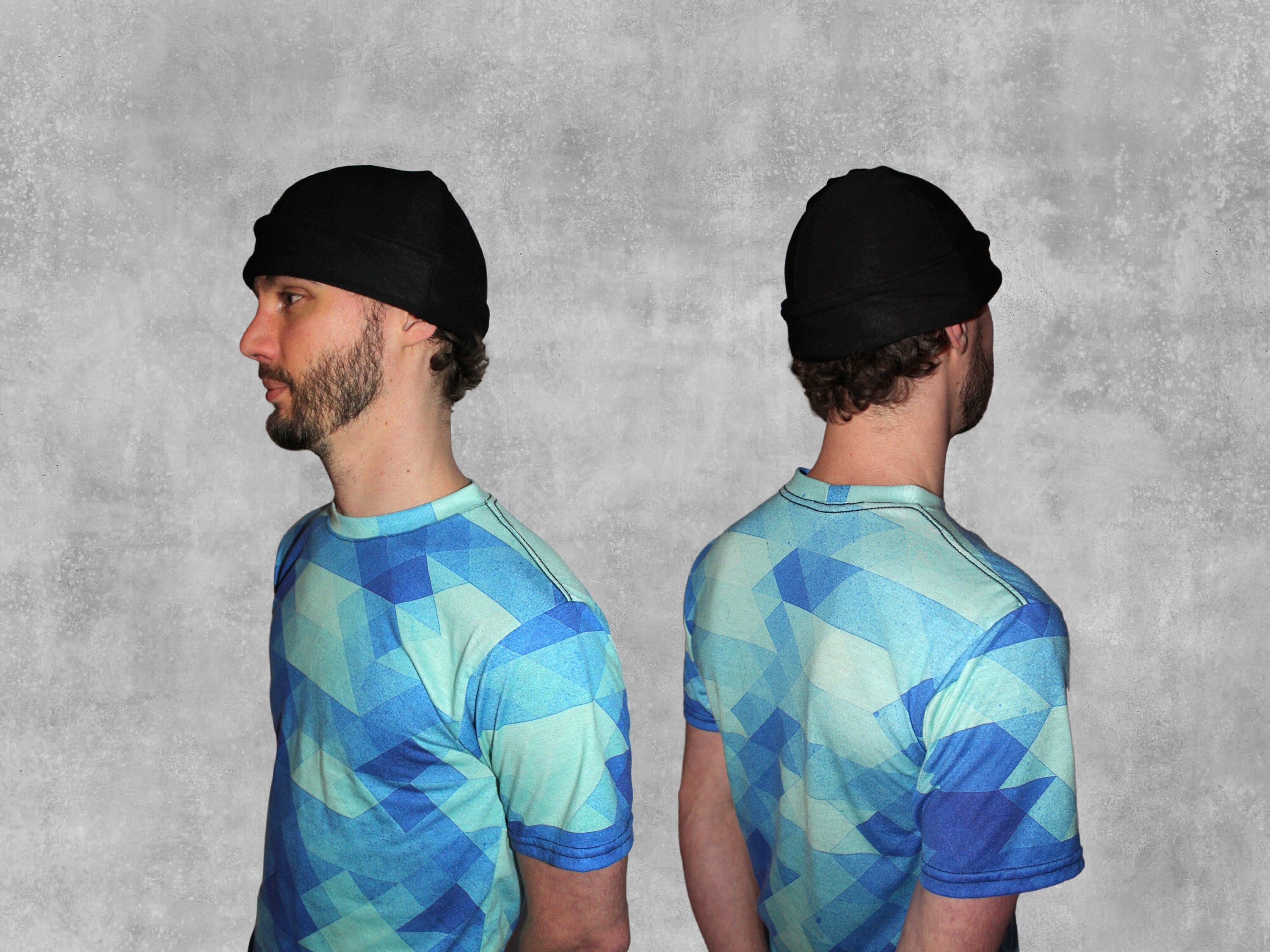 Bamboo Fabric Slouchy Beanie Hats for Men Women Lightweight Skull Caps Skull Caps for Men Handmade Knit Cap with Breathable  main image 2