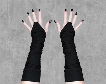 Bamboo Elven Arm Cuffs - Handcrafted in Denver, CO - Arm Warmers, Cropped Sleeves, Cosplay, Fire Spinning, Custom