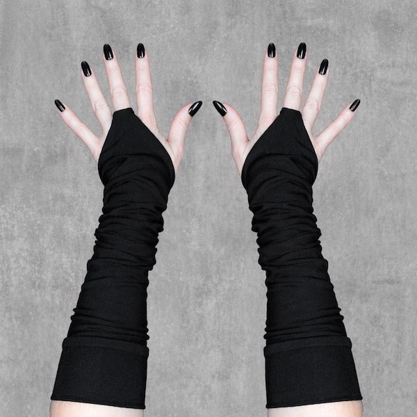 Bamboo Elven Arm Cuffs - Handcrafted in Denver, CO - Arm Warmers, Cropped Sleeves, Cosplay, Fire Spinning, Custom