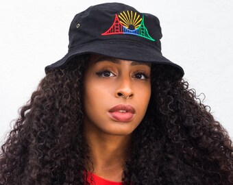 Black Bucket Hat