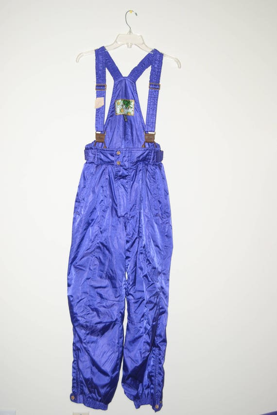 1990s Ski / Snow Bib Overalls and Jacket Gem