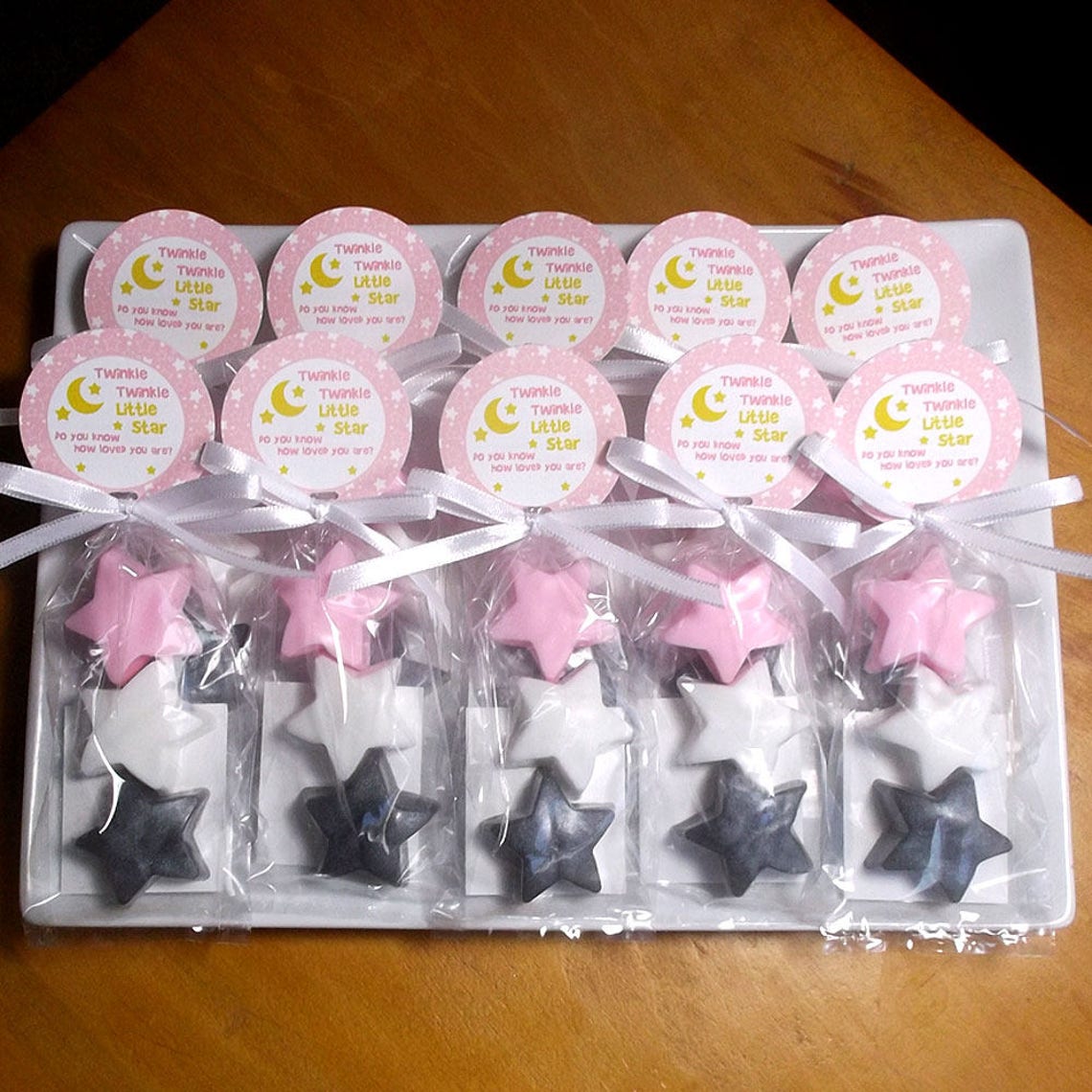 Twinkle Twinkle Little Star Baby Shower Favors Set of 10 Etsy