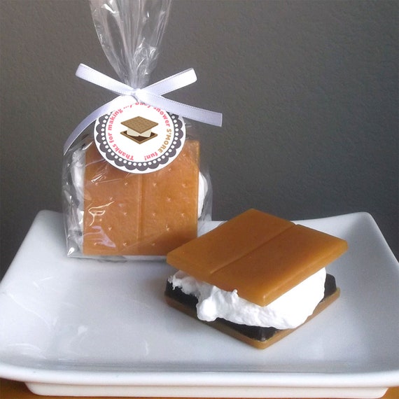 smores baby shower favors
