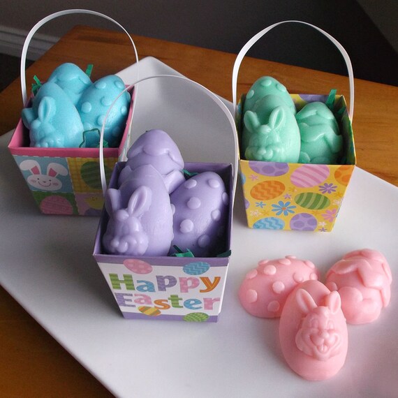 Easter Soap - 3 Easter Baskets - Easter Egg Soap - Easter Bunny - Soap Gift - Kids Soap Il_570xn