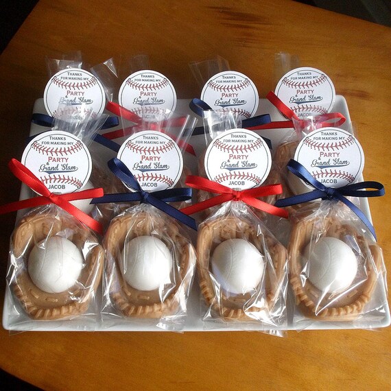 Baseball Baby Shower Boy Favors Gender Reveal Party Birthday Set Of 10