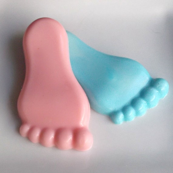 baby feet soap favors