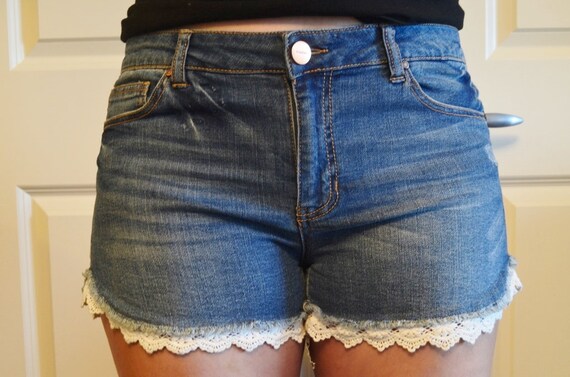 Denim Custom Shorts for Boho Style Denim Shorts for Hand