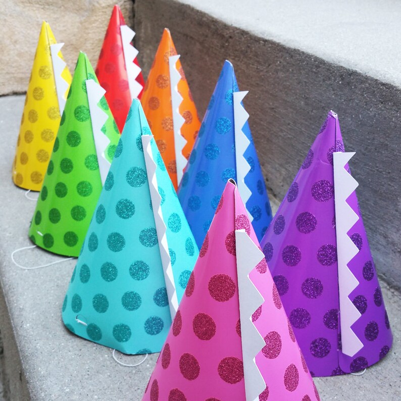 Custom Party Hats Photo Birthday Hats Made to Order Cone Etsy