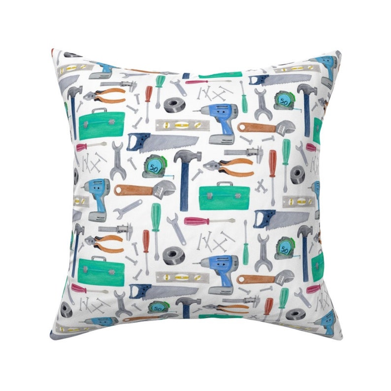 Tools Fabric by the Yard Carpenter Fabric Handyman Fabric Etsy