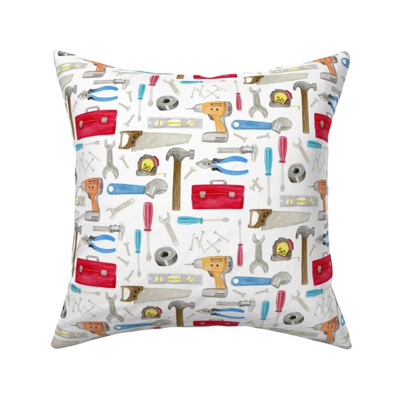 Tools Fabric by the Yard Carpenter Fabric Handyman Fabric Etsy