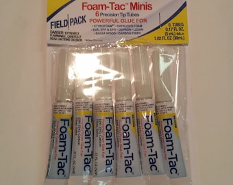 FOAM-TAC mini six-pack by BEACON - the perfect little handy thing for your toolbox.  6 x 5ml tubes