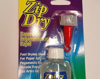 Zip Dry No Wrinkle Paper Glue for Cardmaking Scrapbooking