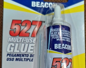 BEACON GEM-TAC Glue Handy 2oz Bottle Water-based, Foam-safe, Dries