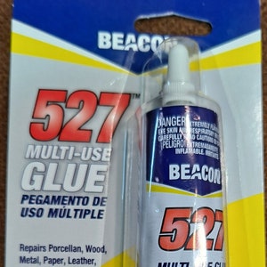 Beacon 527 handy Craft Glue - 2oz tube - multi-use, dries fast and clear