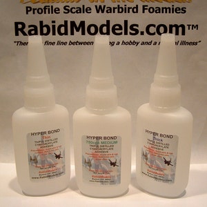 2oz Regular CA glue -  HYPERBOND Cyanoacrylate super glue with pin-cap bottle