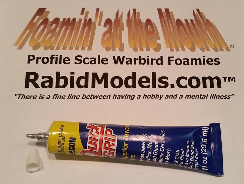 BEACON QUICK GRIP Glue 1oz Tube Clear, Fast, Waterproof, Easy Etsy