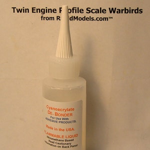 2oz CA DEBONDER solution - dissolve Cyanoacrylate glue