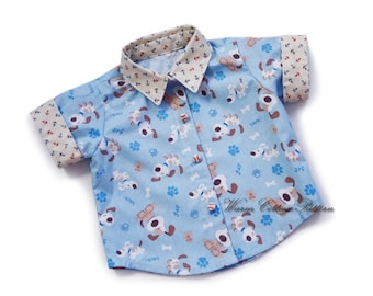 Baby shirt/blouse pattern sewing, easy, toddler, baby girl and boy newborn shirt sewing pattern, PDF files,3,6,12,18M