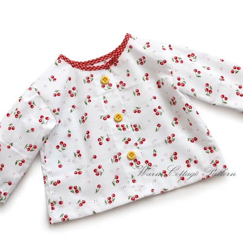 LITTLE STARS Boy Girl Shirt Pattern Pdf Sewing Pattern Etsy