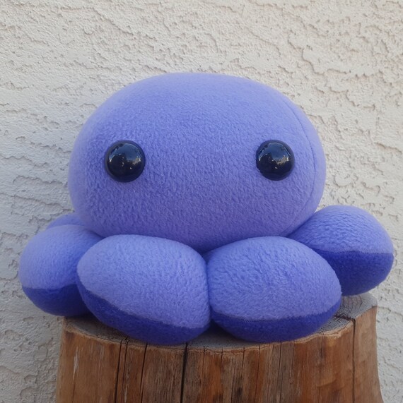 purple octopus plush