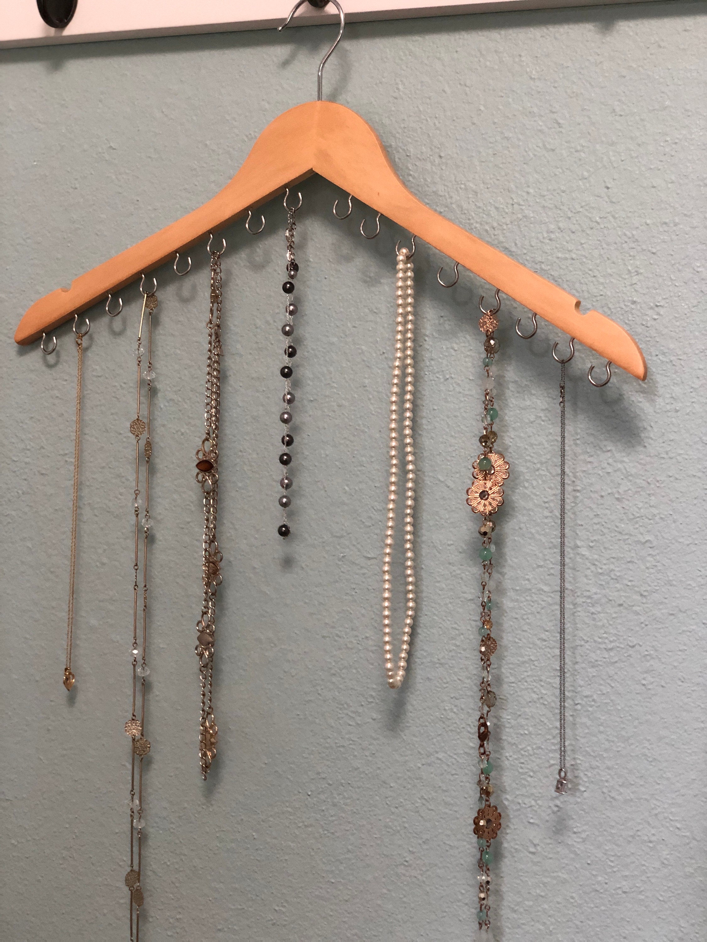 Jewelry necklace hanger best sale