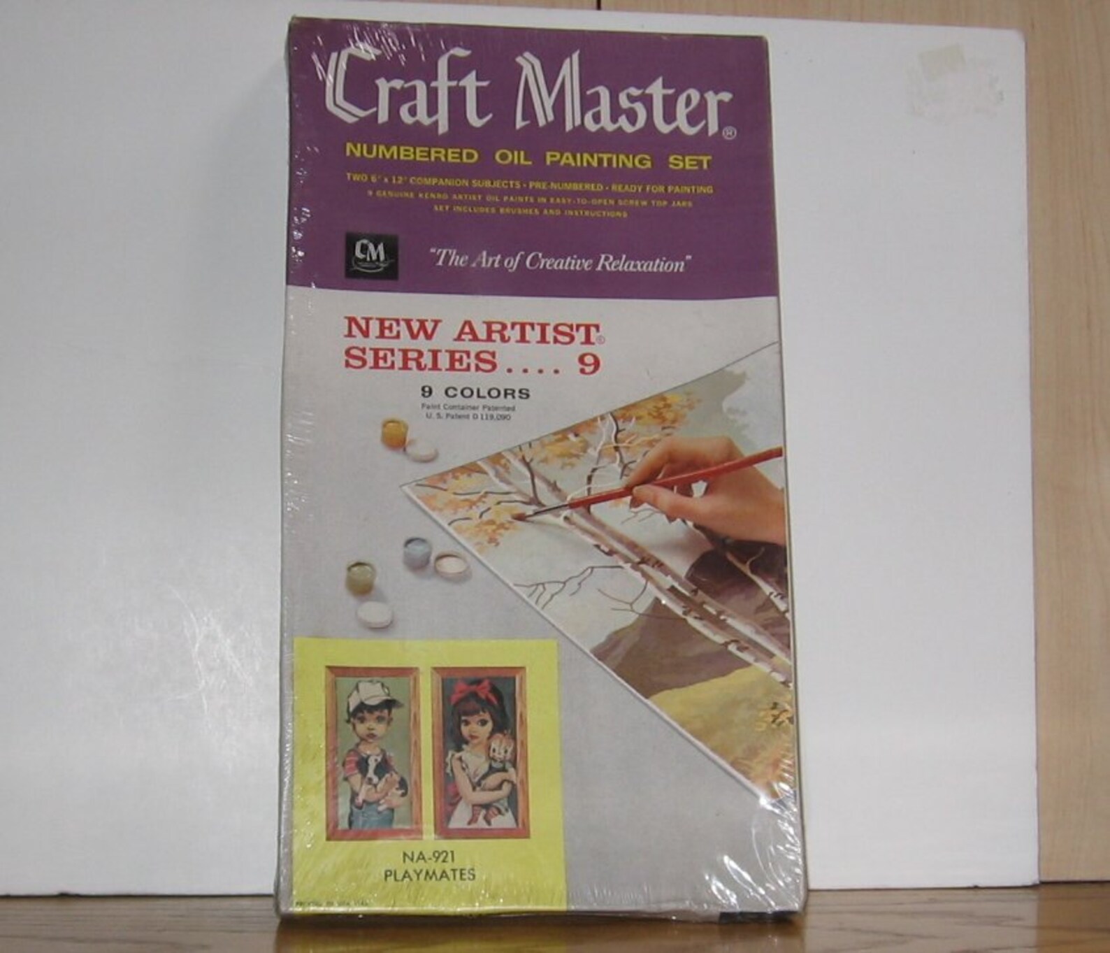 Craft Master Paint by Number Kit Playmates Still Sealed Etsy