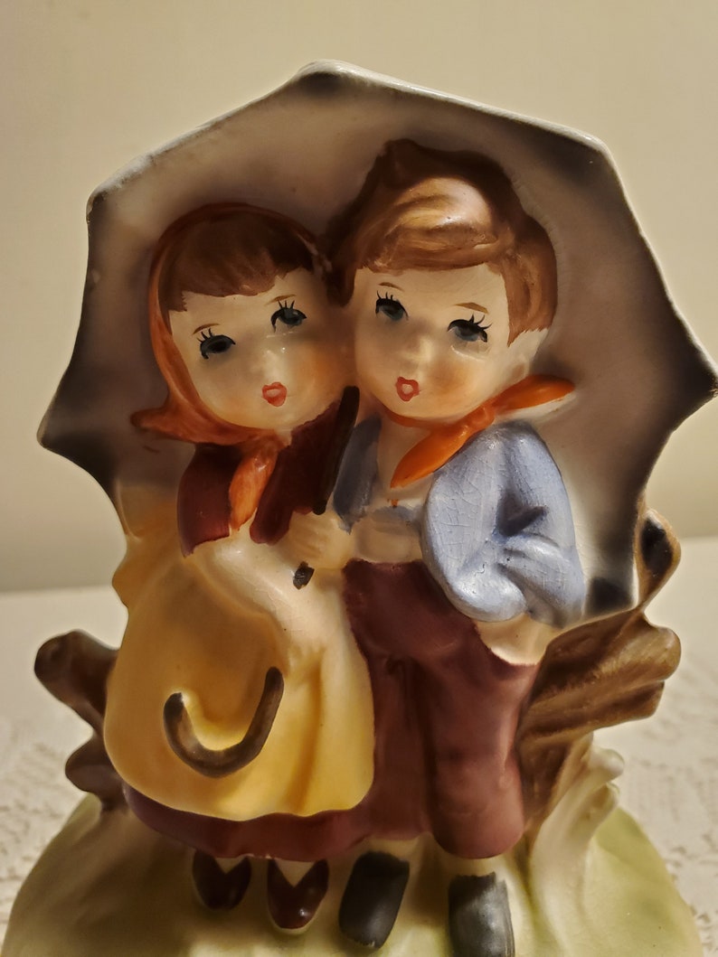 Vintage Hummel Musical Rotating Figurine / Boy / Girl / Etsy