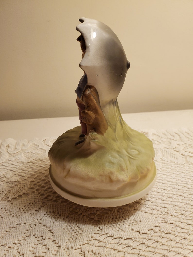 Vintage Hummel Musical Rotating Figurine / Boy / Girl / Etsy